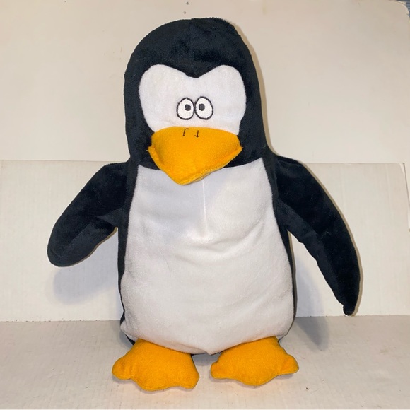 2010 Toy Factory Large Plush Stuffed 17" Standing Penguin - Picture 4 of 13